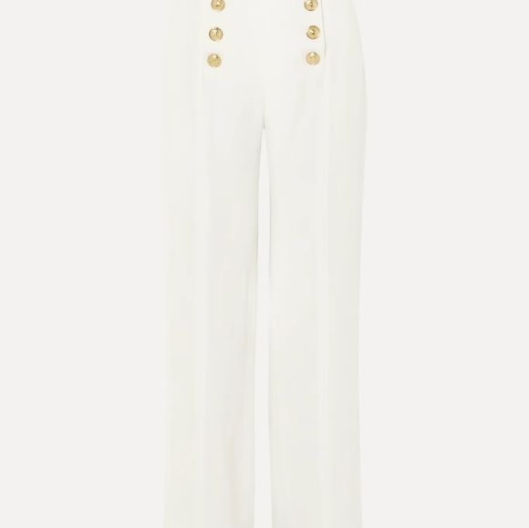 NWT Alberta Feretti trousers with golden buttons - Picture 2 of 5